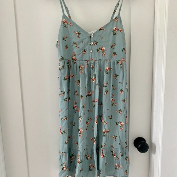 Kaileigh Rebecca Button Front Dress Mint Size Medium - Picture 2 of 8